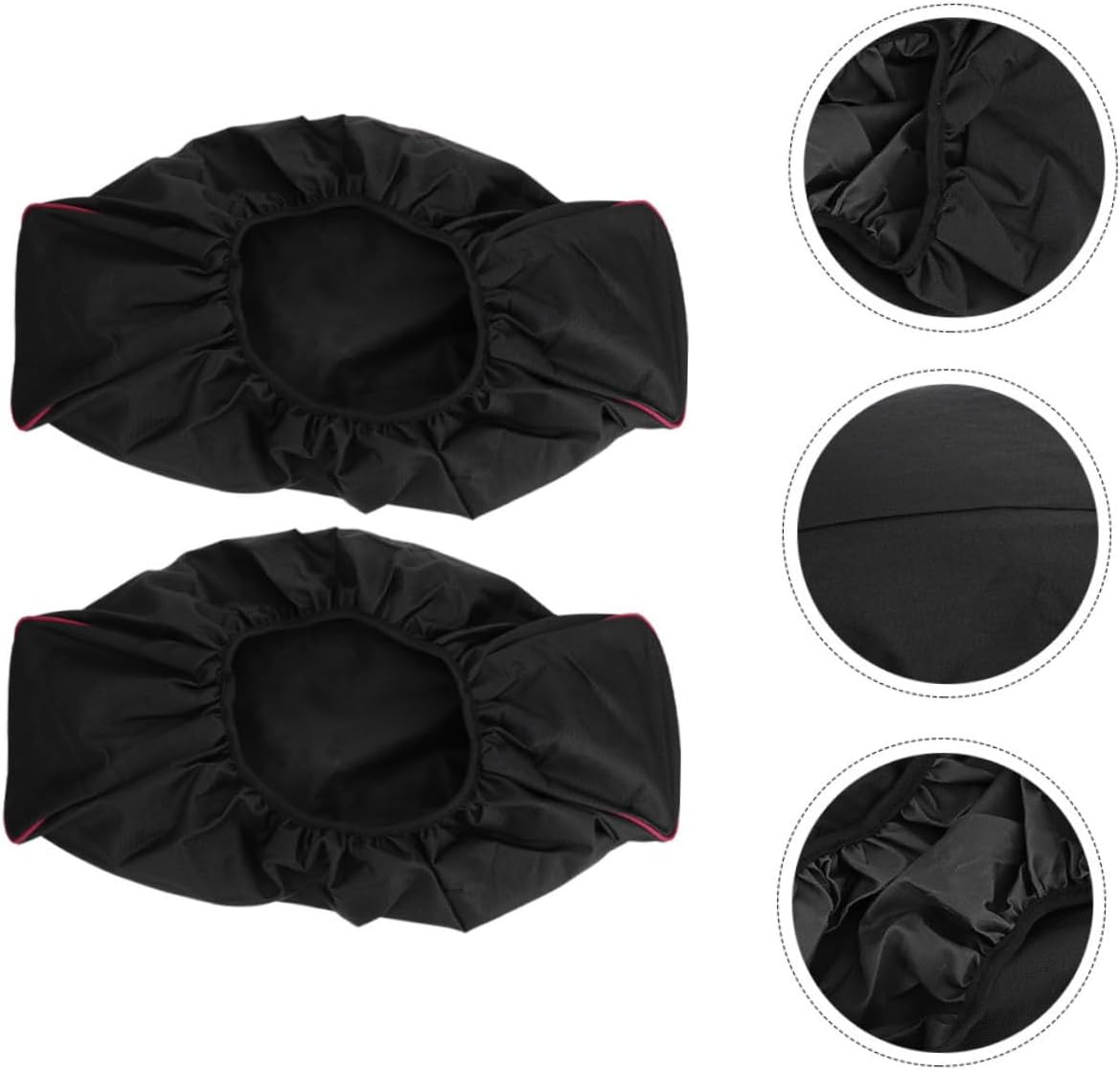 2pcs Oxford Fabric Winch Protective Cover Electric Winch Dust Resistant Cover
