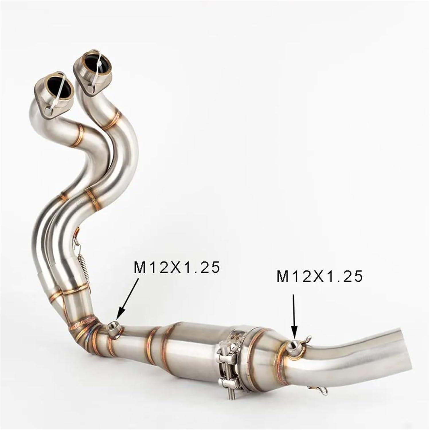 51mm Motorcycle Exhaust Header Pipe For Kawasaki Z650 For Ninja650 2023-2025 Exhaust Pipe