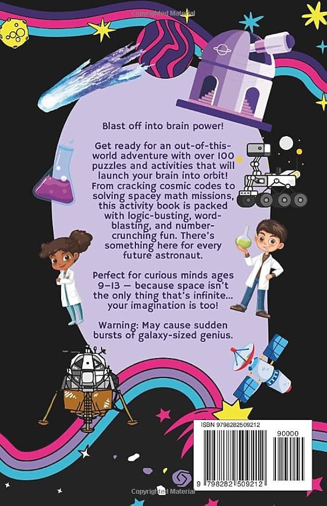 Logic Lab's Outer Space Activity Book: Logic, Focus, Word, and