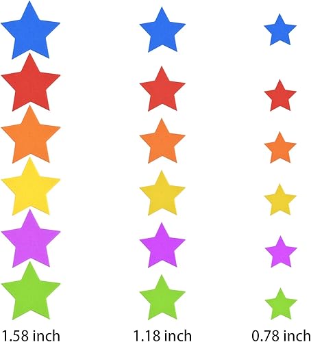 Vista 31 de Coopay Calcomanías autoadhesivas de espuma con números del alfabeto, colores surtidos para suministros de manualidades