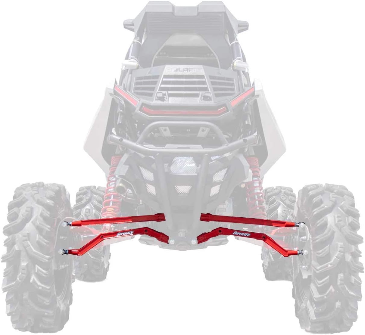 SuperATV Heavy Duty High Clearance Boxed Rear Radius Arms