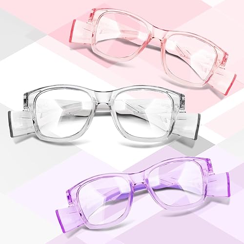 Miniatura 21 de UKNOW Safety Glasses - Anti Fog Lenses - Eye Protection with Side Shields - ANSI Z87.1 Protective Eyewear - UV Protection