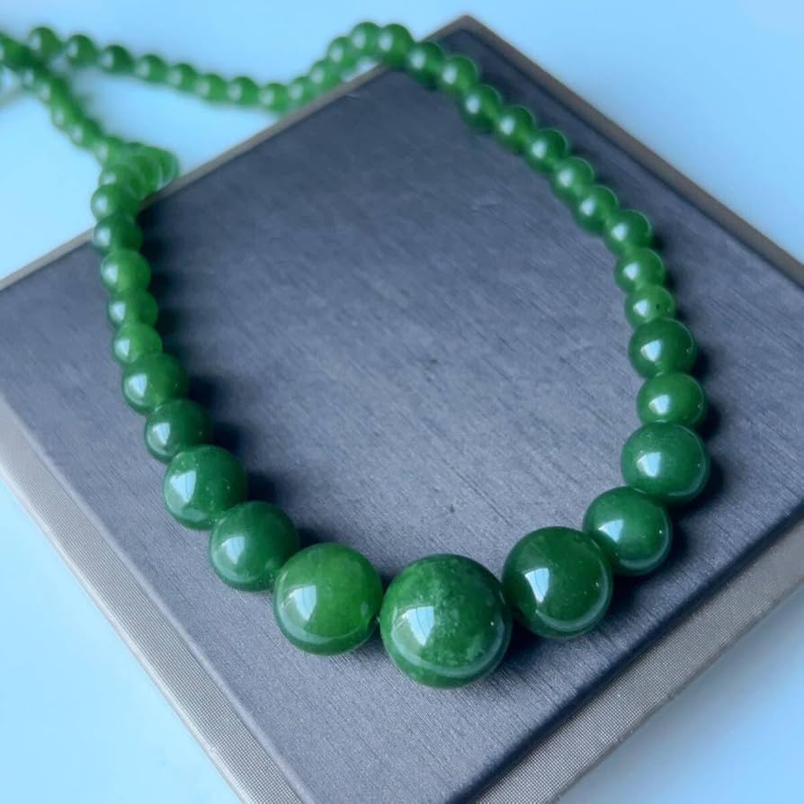 Amazon.co.jp: 台湾碧玉翡翠 ヒスイネックレス天然石パワーストーン