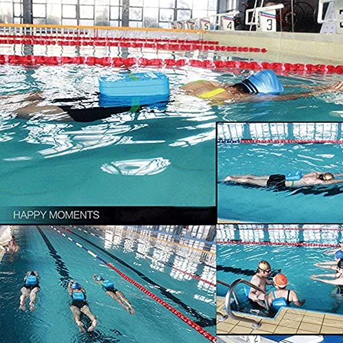 Wemaker Swimming Back Float, Safety Swim Bubble With Adjustable 4 Layers Swim Belts Comfortable Waterproof Floaties Device For Kids Toddler Swimming Floats - 4 Color Split Float 1 #TOP3