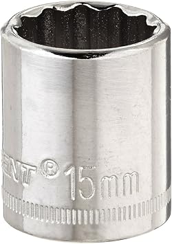 Crescent 3/8" Drive 12 Point Standard Metric Socket 15mm - CDS45N
