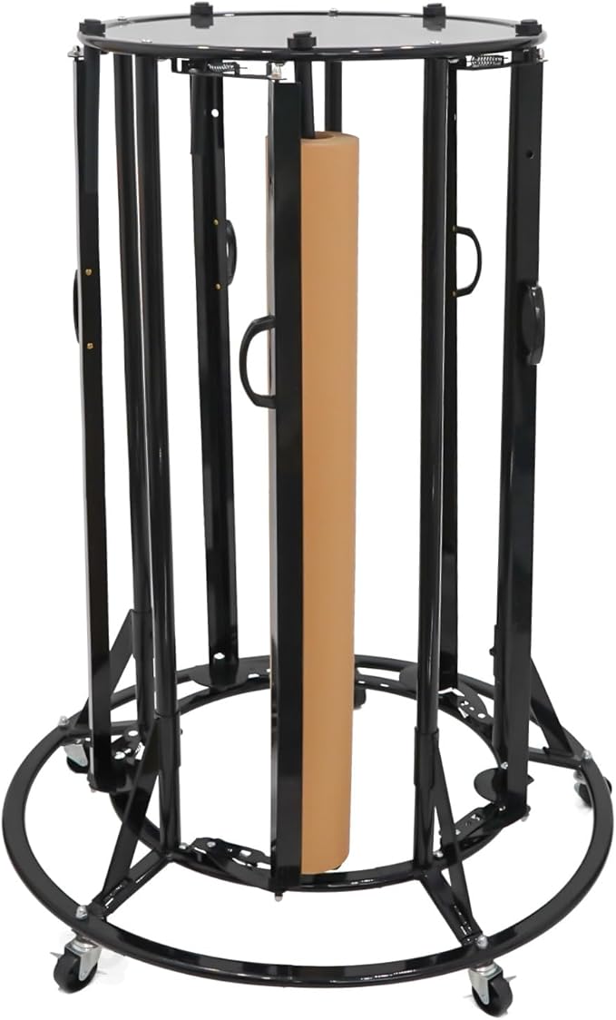 Amazon.com: GARVIN Paper Roll Holder, 5-Roll Paper Rack, Kraft Paper ...