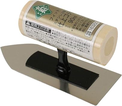 Midorikanechou Stainless Steel Trowel Fit 3.5 inches 90 mm