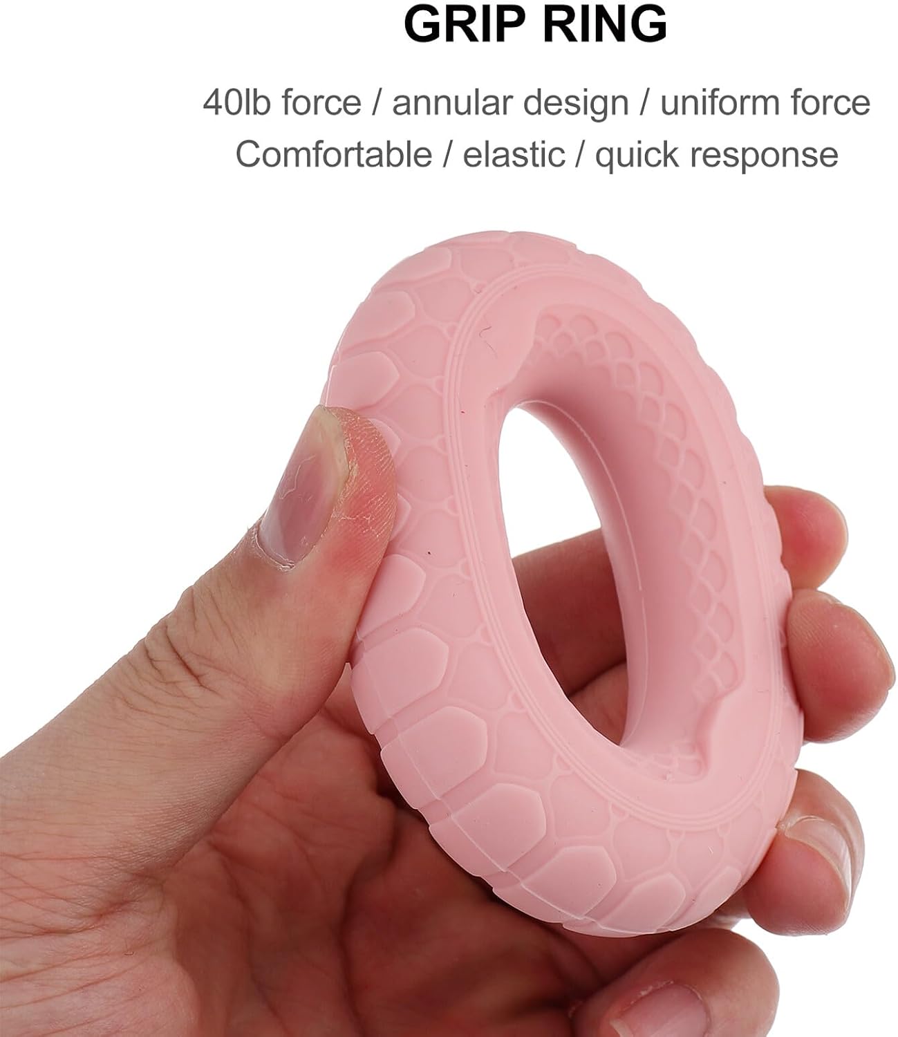 4pcs Muscle Relaxation Tool Palm and Foot Yoga Meridian Massage Ball Set (Pink) for Adult Sports Therapy