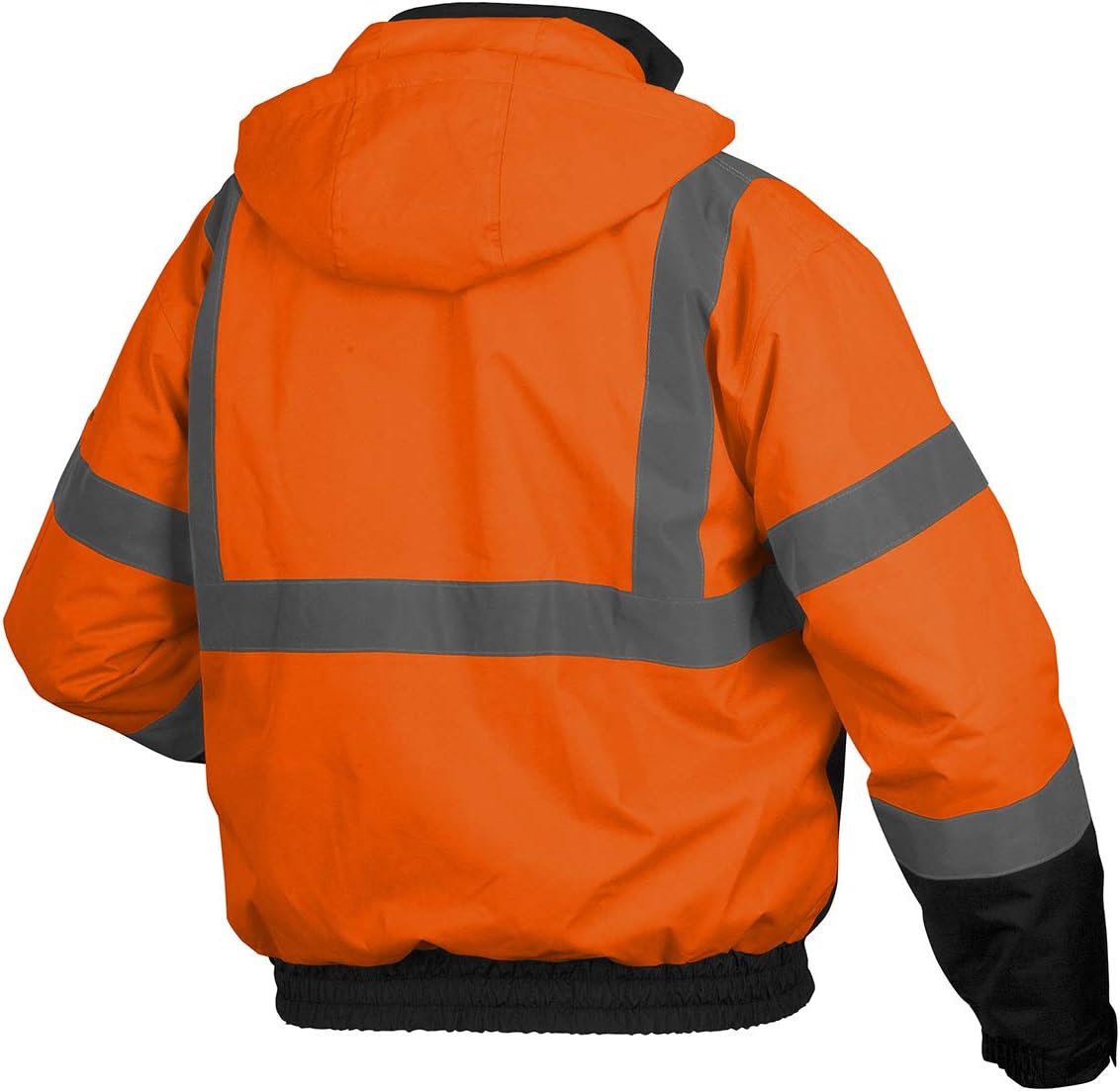 Bіg Sаlе Pyramex RJ31 Series Lumen X Class 3 Fleece Bomber Safety Jacket, Orange, X-Large