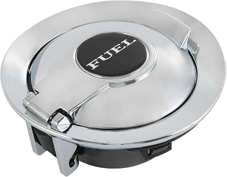 Amazon.com: Gas Cap Fuel Filler Chrome Replacement for Dodge
