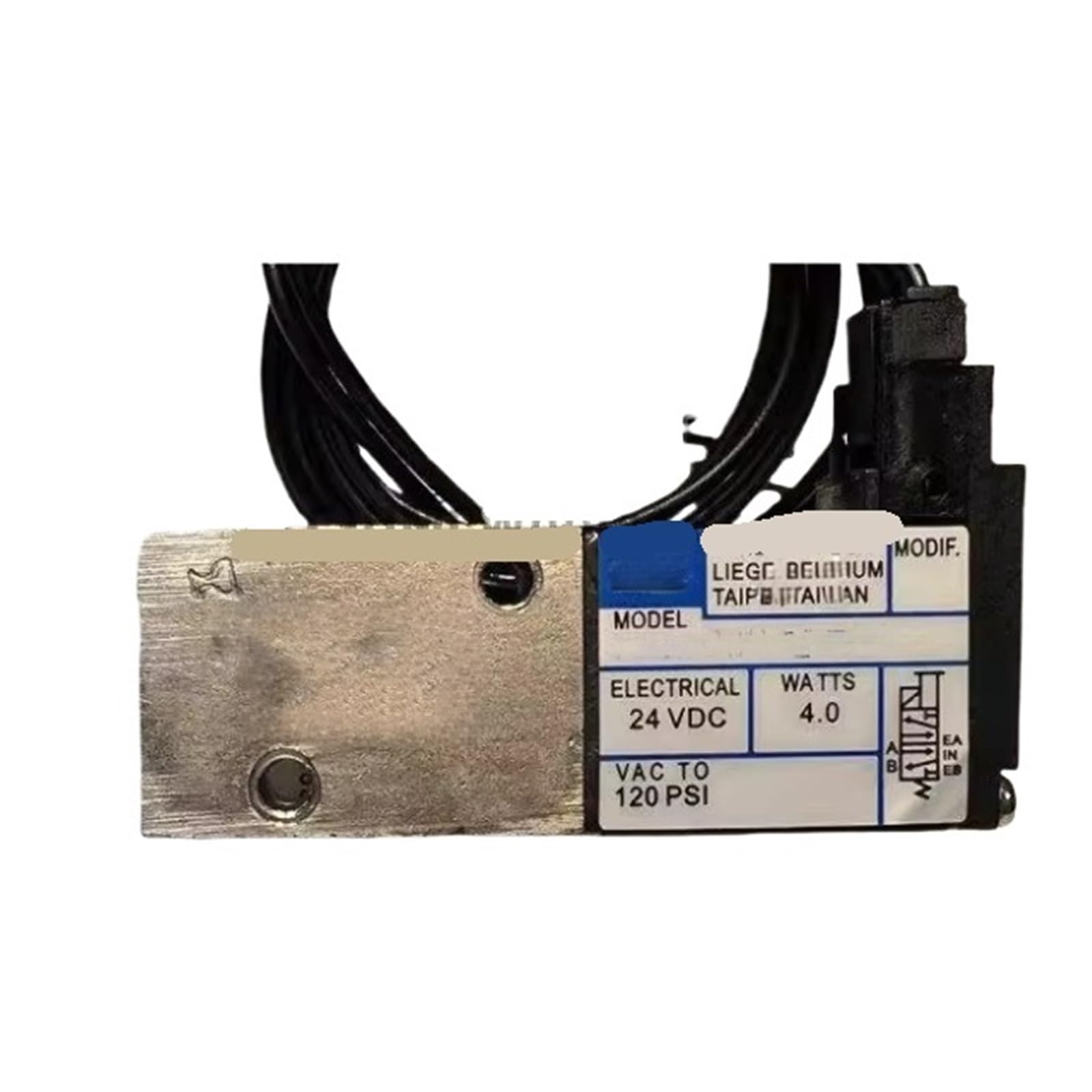Électrovanne 34B-AAA-GDDD-1KT pour stabiliser la pression des circuits usine