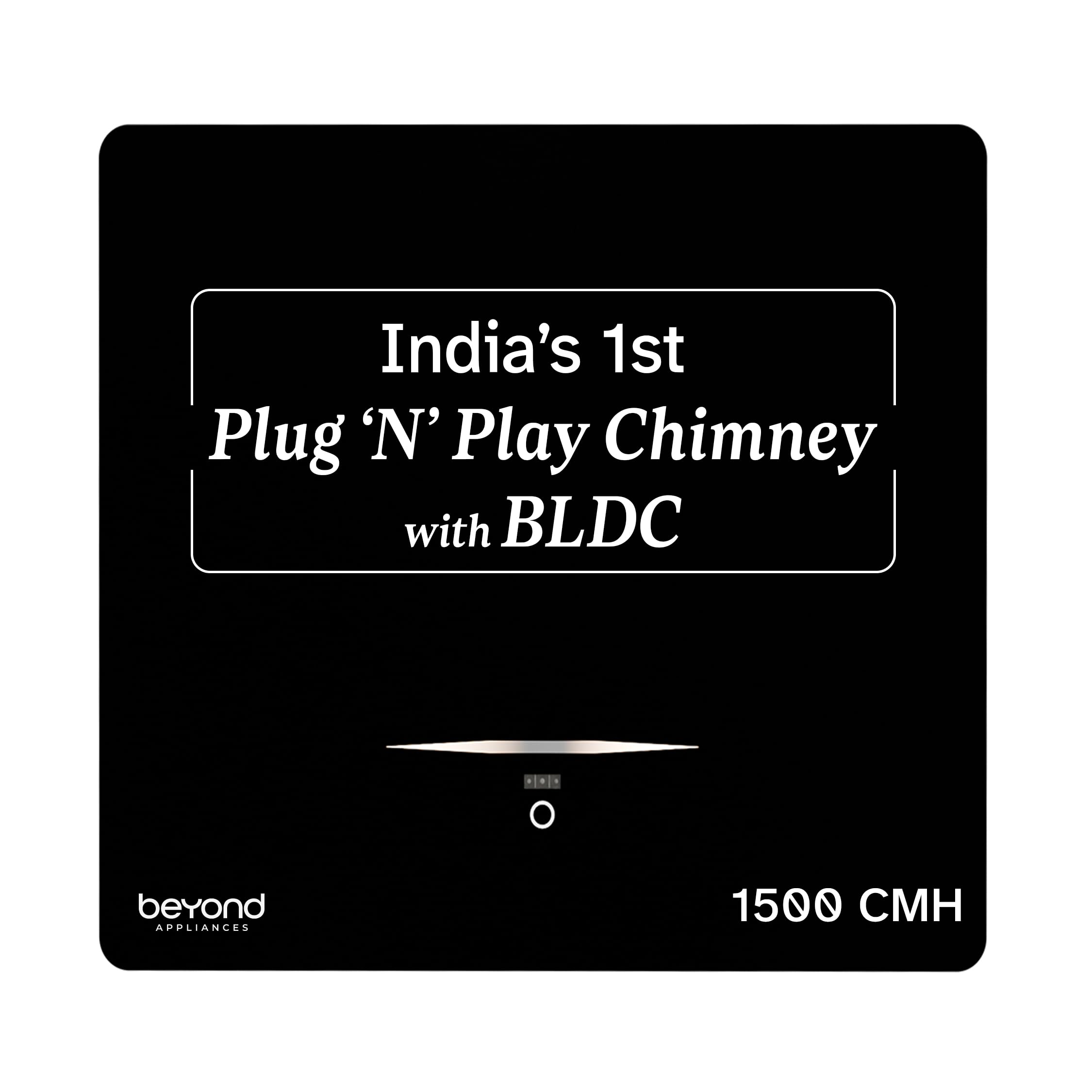 Beyond Appliances Cube BLDC Plug N Play Ductless Kitchen Chimney | 1600 CMH | AutoClean | 5-Stage Charcoal Activated Filter | Touch Control | 3-way Suction | 46dB Low Noise | Black | PAN INDIA SERVICE-image-44