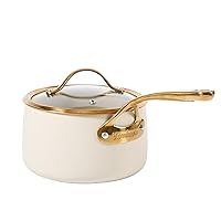Vista 1 de Bloomhouse - Two Time Oprah's Favorite Things Winner - Cacerola antiadherente de cerámica sin PFA de aluminio resistente de 3 cuartos de galón
