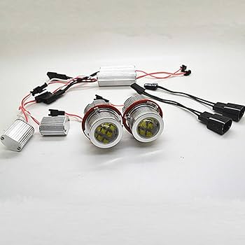 Eaglerich 2PCS Led Angel Eyes Halo Ring Marker Light Bulb Eaglerich 2PCS Led Angel Eyes Halo Ring Marker Light Bulb