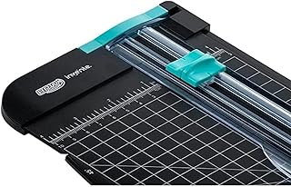 Brw Guilhotina Refiladora, Plástica, A4, Para 12 Folhas, Modelo: GU0001, Cor: Preto