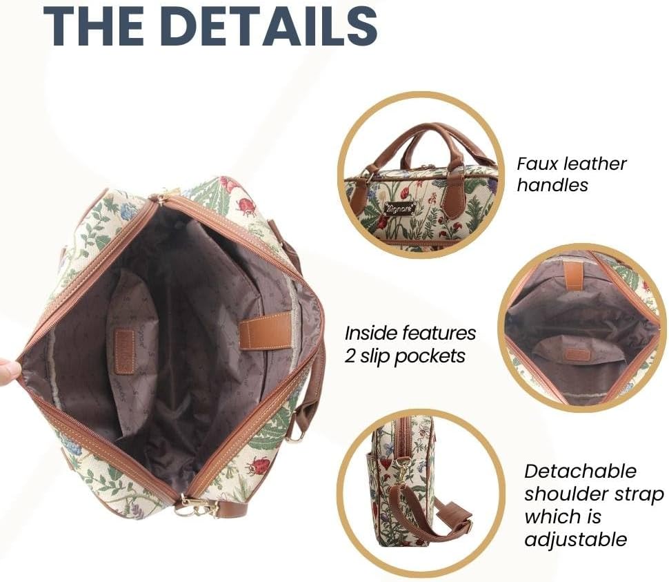 Signare Tapestry Laptop bag Computer Messenger bag Briefcase for Women