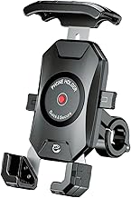 Yellowfin Y Grip Quick Release Mobile Holder for Motorcycle &amp; Scooter, ABS Grip with Aluminium Alloy Handlebar Mount, 360°...