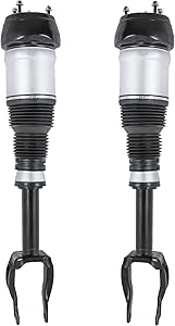 Amazon.com: KUIPERAUTO 2x Front Air Suspension Strut Spring Shock ...