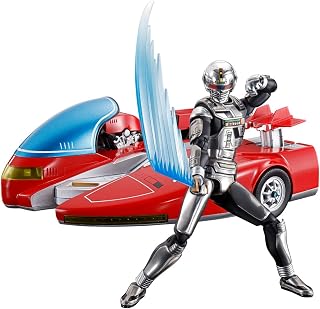 TAMASHII NATIONS 超合金 宇宙刑事ギャバン&サイバリアン 約100mm&約140ｍｍ ダイキャスト&ABS製 塗装済み可動フィギュア