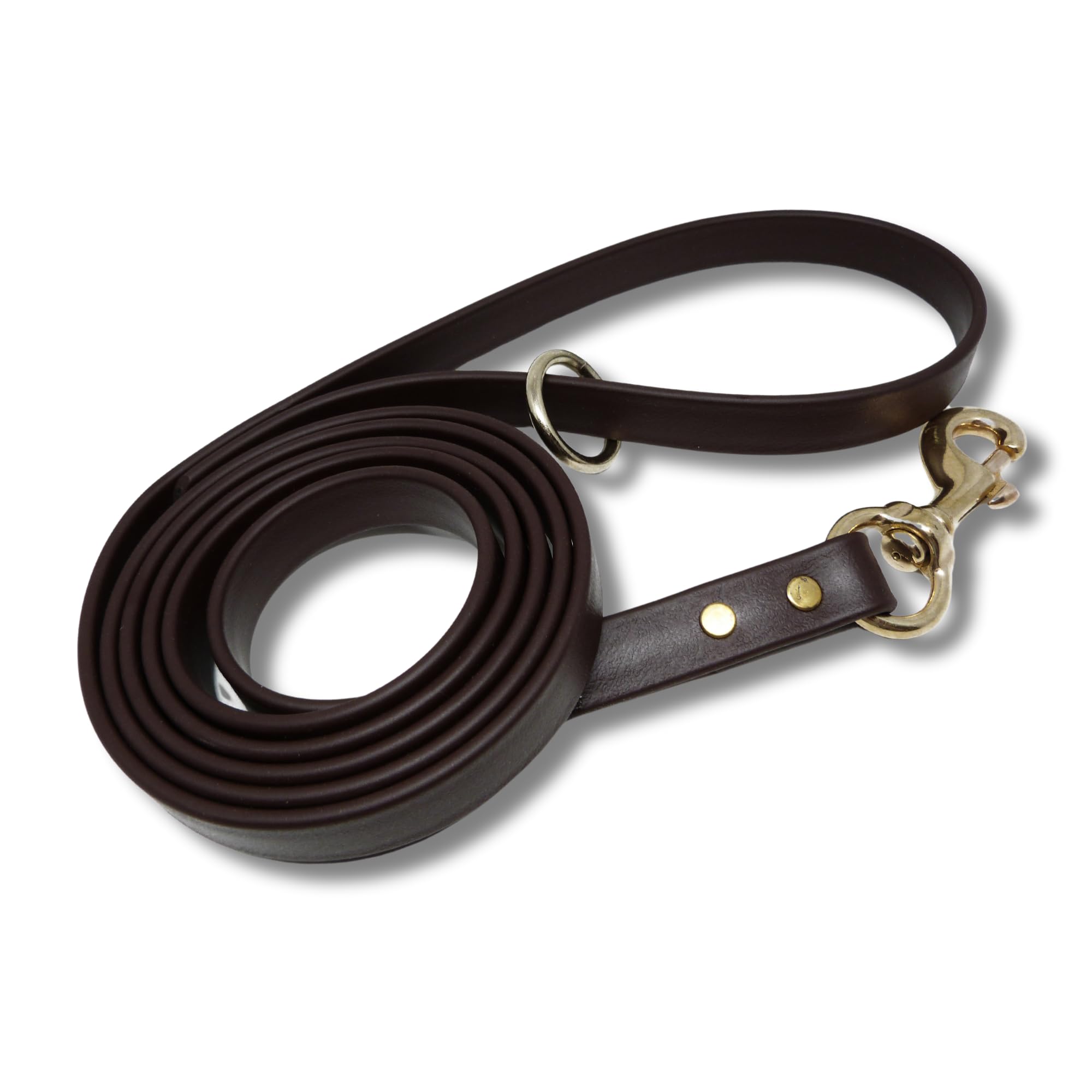 JimHodgesDogTraining 'Gummy Dog Leash' - Premium Quality Biothane Leash - 6 Feet - Multiple Sizes and Colors - Great Lead for Walking, Training, Hiking and Jogging - Made in USA