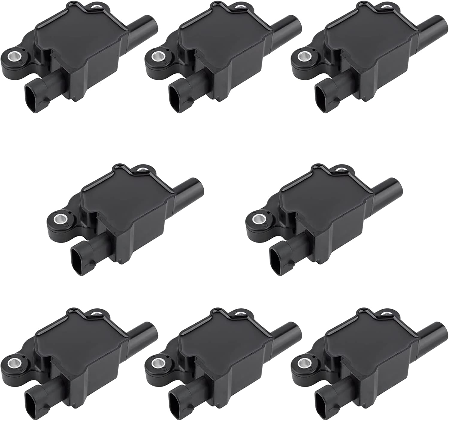 Set of 8 Ignition Coil Fit For Chevrolet & For GMC & For Cadillac Camaro Corvette Express Impala CTS Rainier Avalanche Silverado Suburban Savana Replace# UF-413 12611424 12570616 H6T552712C
