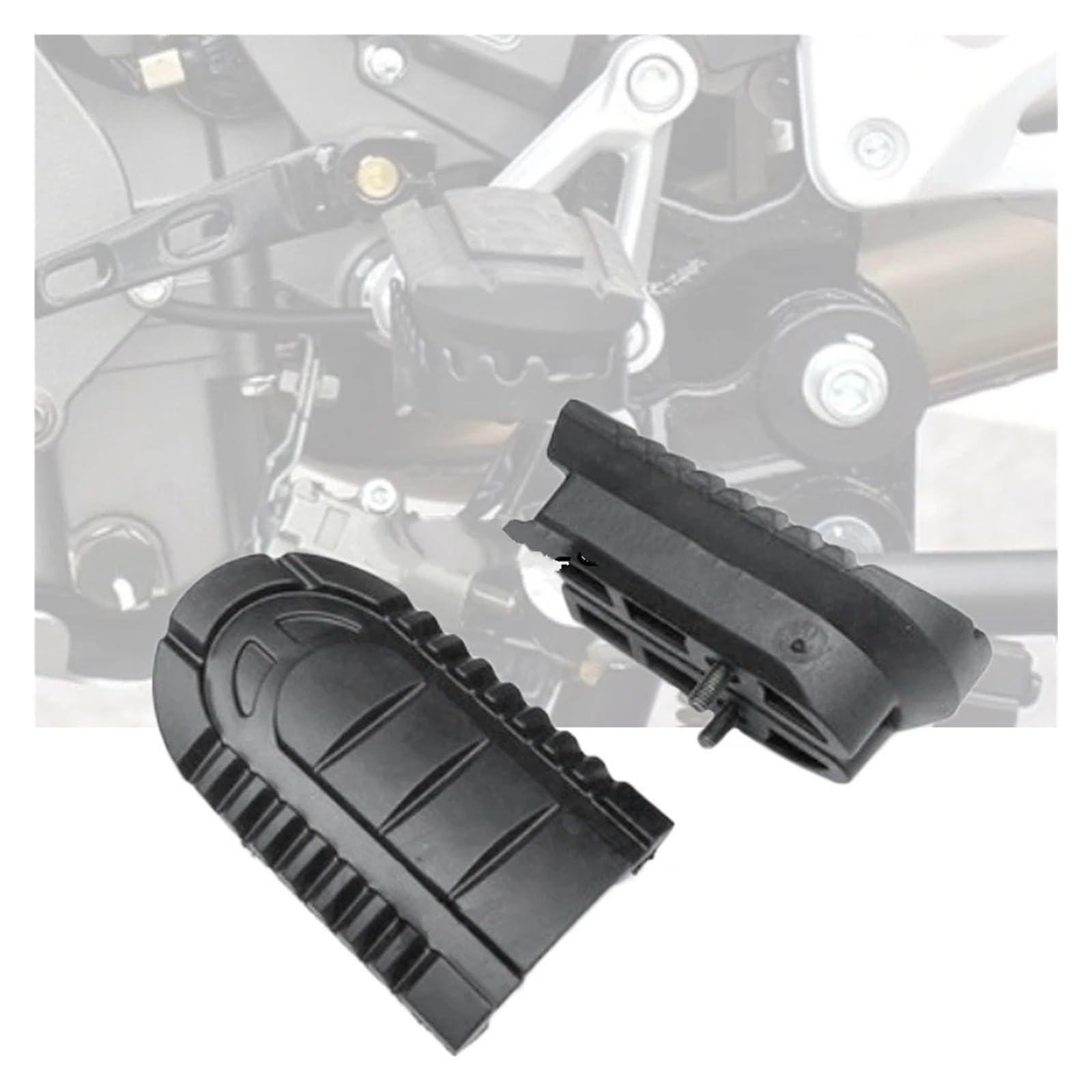 Pedali Universali Per Benelli TRK702X TRK 702 BJ700-5F Poggiapiedi Pedali In Gomma 1 Coppia Pedane Anteriore Sinistra Destra Senza Foratura