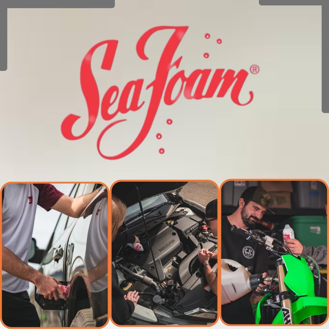 Motor Treatment Fuel & Oil Additive – 1 Gallon (4 Pack) – Professional Grade Fuel & Oil Additive, Removes Carbon Deposits, Stabilizes Fuel