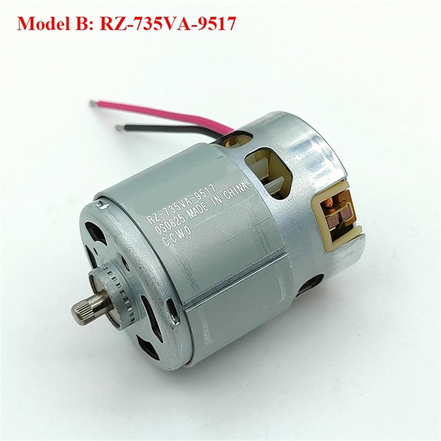 1pc RZ-735VA-8519/9517 12V 14.4V 18V High Speed Power Micro 42mm Motor DIY Electric Impact Drill Screwdriver Garden Tool(A RZ-735VA-8519)