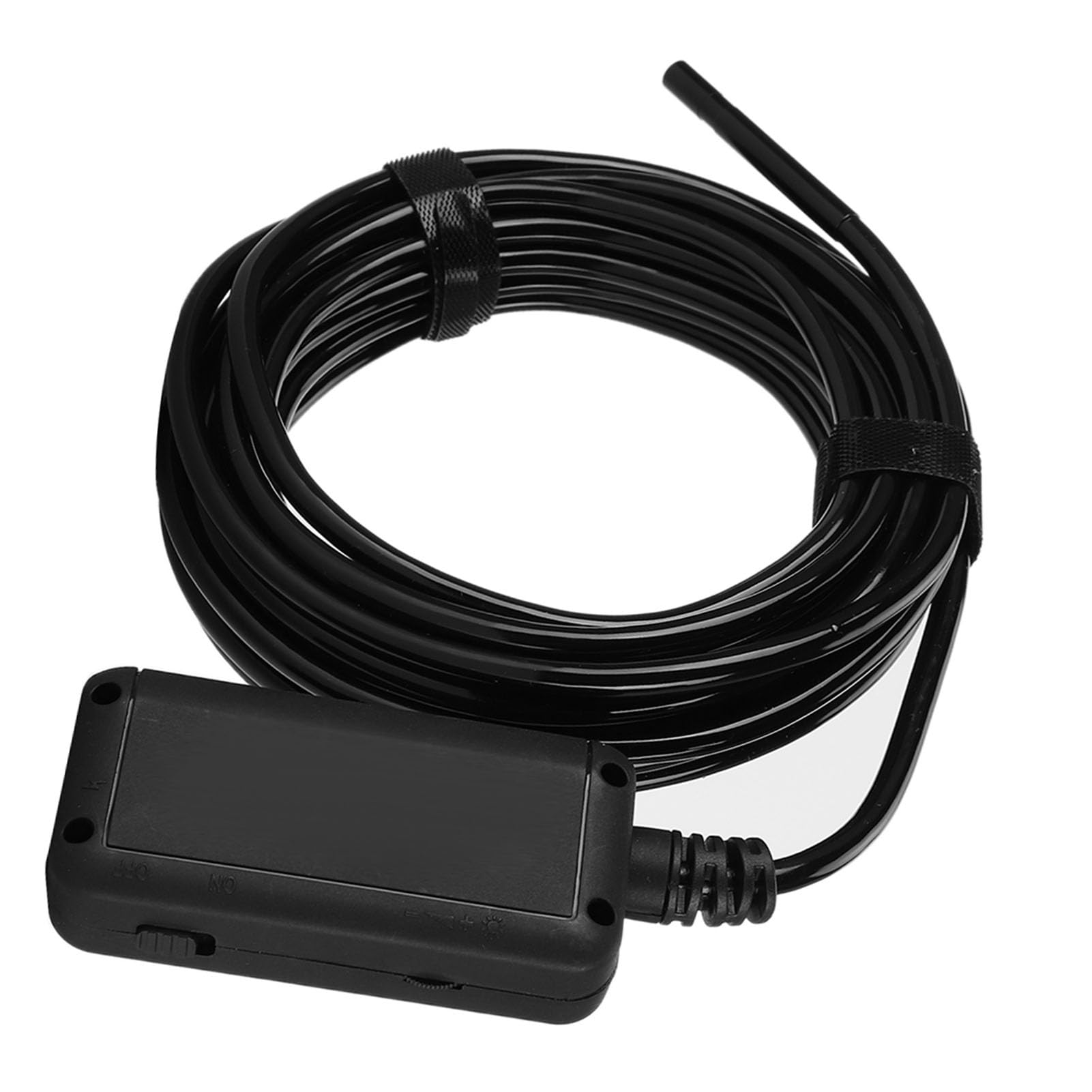 Endoscopio WiFi de 6 Luces LED, Cámara de Inspección de Boroscopio USB para Teléfonos Inteligentes iOS/Android - Lentes Impermeables IP67, Diámetro de Lente Mini de 0.2 Pulgadas,(5m Cable)