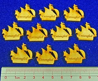 LITKO Ship Entangled Tokens, Natural Wood (10)