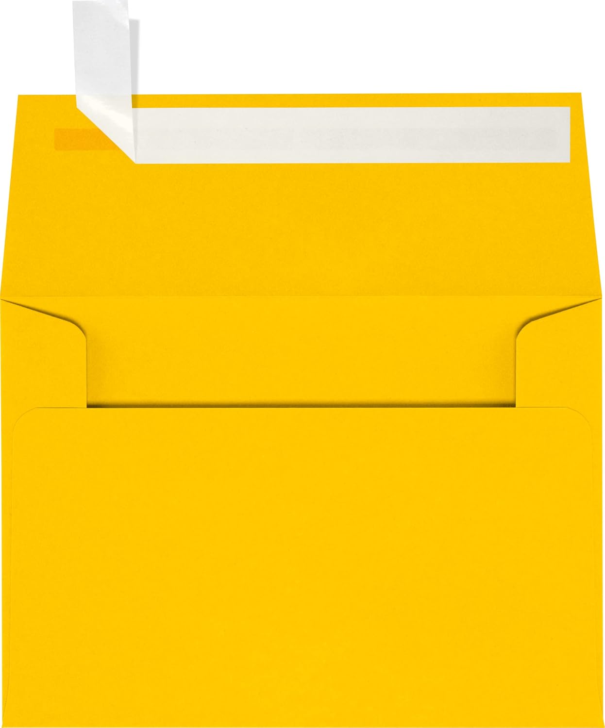 LUXPaper 4Bar A1 Invitation Envelopes | Peel & Press | 3 5/8" x 5 1/8" | Sunflower Yellow | 80lb. Text | 250 Qty