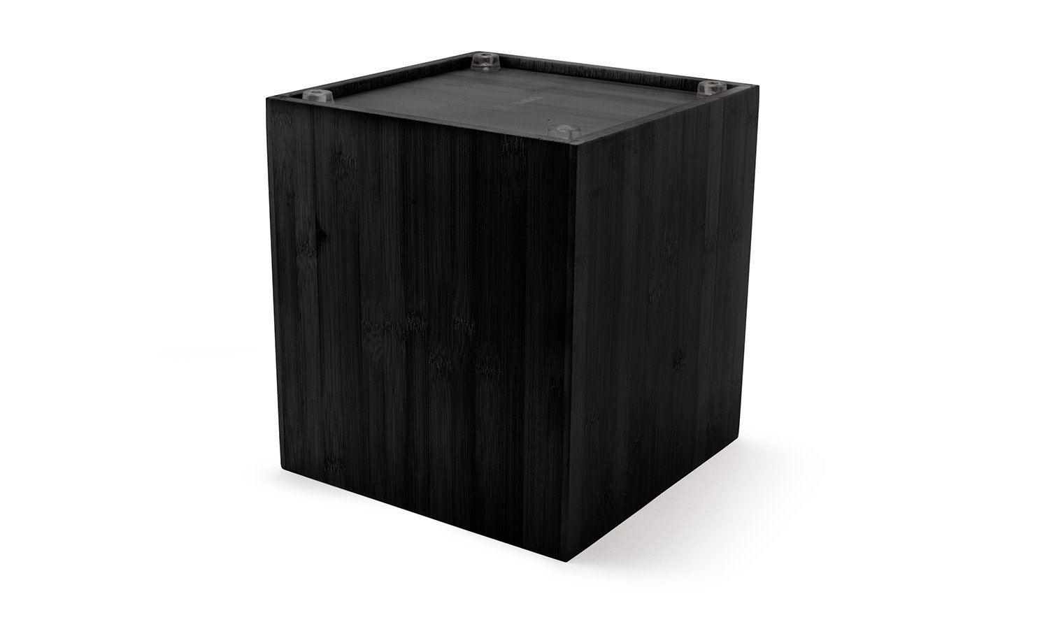 RWA016BKW10 FOH, Bamboo Riser, 8.75" Height, 8" Width, 8" Length, Black (Pack of 2)