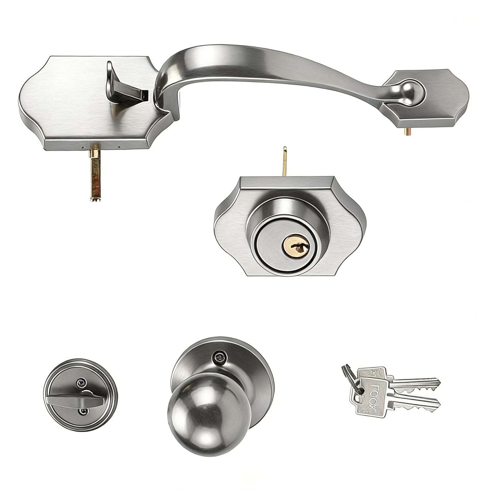 Msioytog Modern Zinc Alloys Wardrobe Handle Quiet Mechanism for Home Decor Modern Zinc Alloys Wardrobe Handle Quiet Mechanism for Home Decor