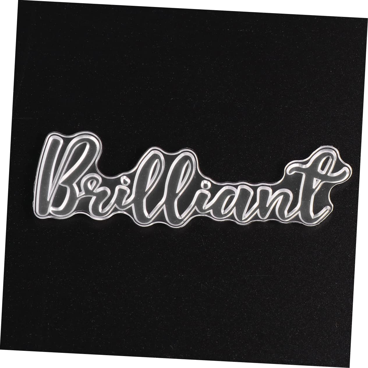 SHINEOFI Clear Stamp 8 Stück Silikonstempel Transparent mit Kreativen Mustern für Kinder und Anfänger zum Scrapbooking und Basteln im Kindergarten und Vorschulalter Zufälliger Stil