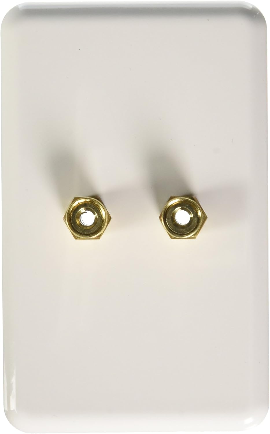 Monoprice 103639 Banana Binding Post Wall Plate for 1 Speaker