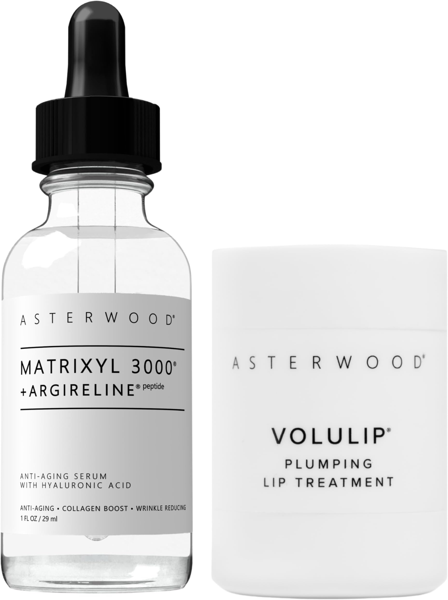 Matrixyl 3000 with Argireline Serum 1 oz + Lip Treatment