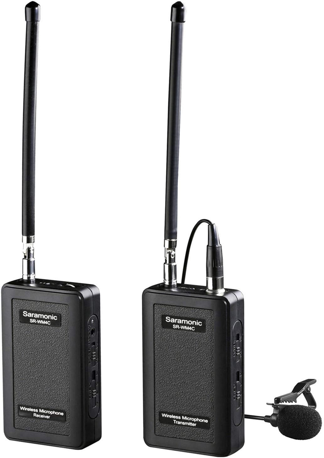 Saramonic SR-WM4C VHF Wireless Microphone (Red/Black)