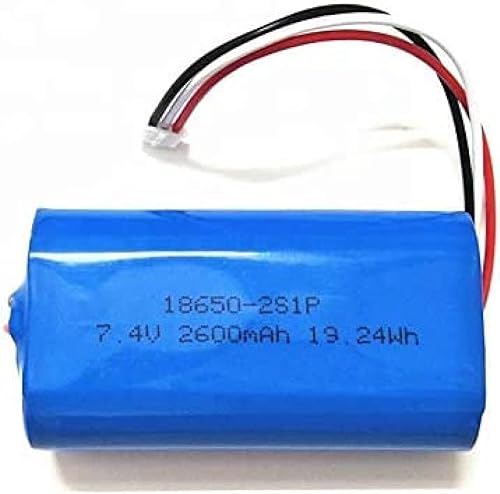 Miniatura 2 de USMJ NTC Protection 7.4v 18650 2s1p 2600mah Paquete de baterías, con PCB y conector