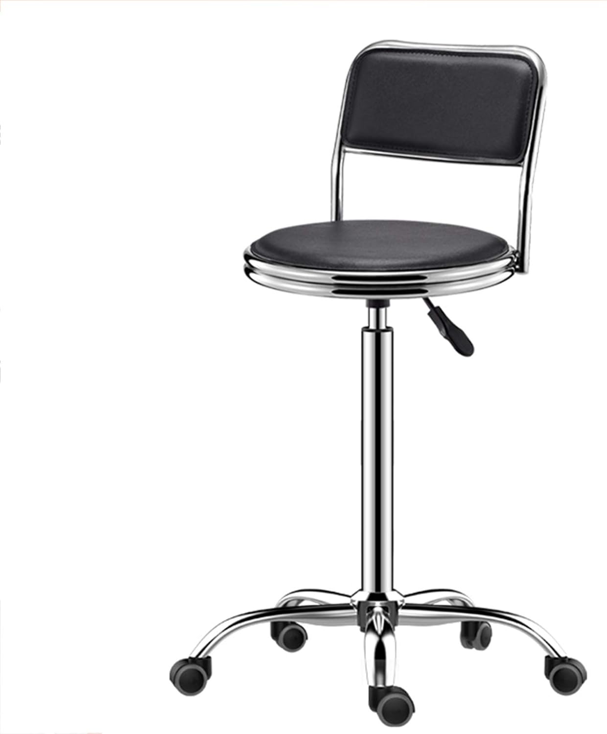 Bar Chair,The Overall Height,The Diameter of The Chassis is Increased to 50cm,Simple and Modern Rotating Lifting High Stool,Bearing 100kg