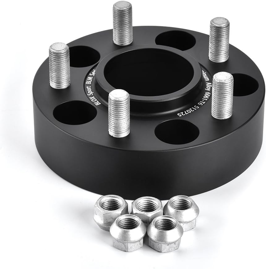 2Pcs 1.5'' / 38.1mm Wheel Spacers Adapters PCD 5x127 Forged Aluminum 6061-T6 for Grand Cherokee,Wrangler