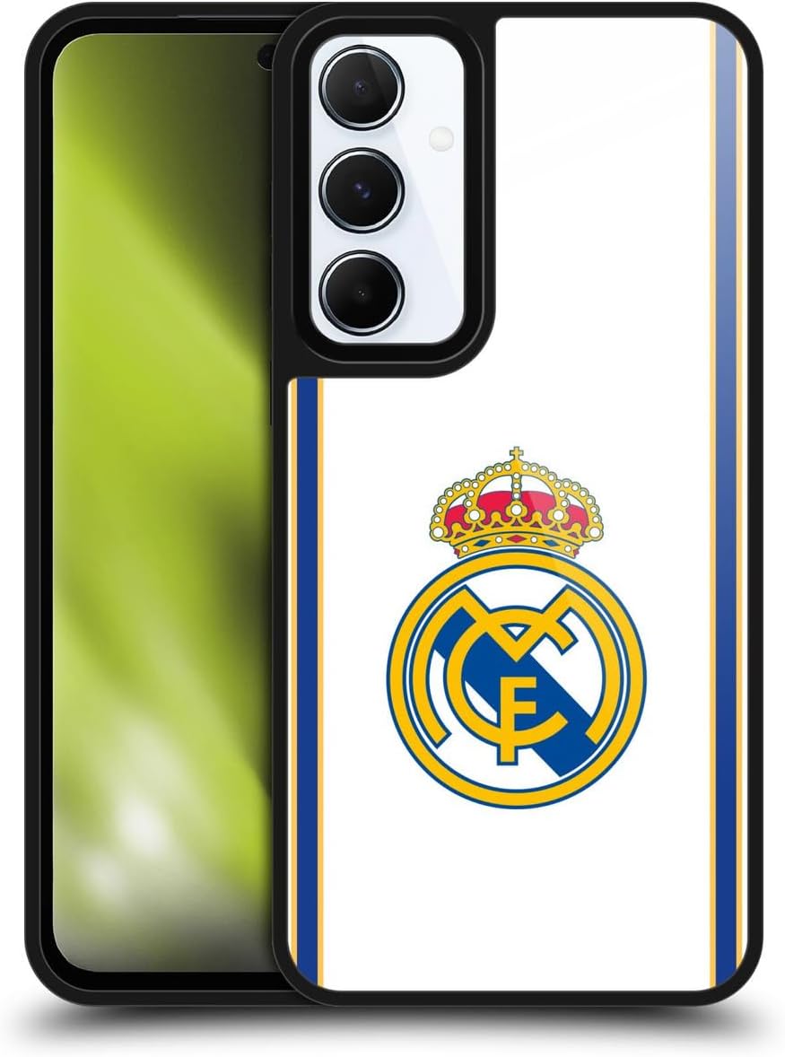 Head Case Designs Officially Licensed Real Madrid CF Bring Back 99/00 Black Retro Gel Armour Case [Military Grade Protection] Compatible with Samsung Galaxy S24 Ultra 5G