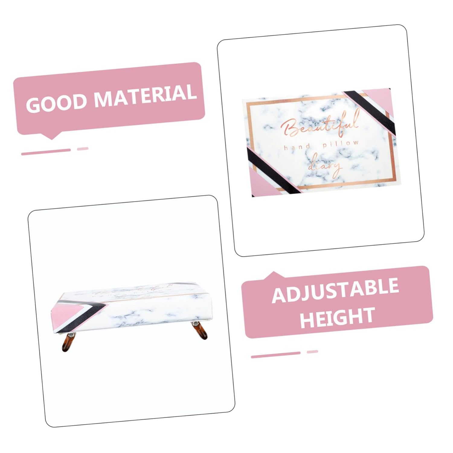 1set Stylish Hand Rest Pillow for Manicure Nail Support Mat Comfortable Wrist Cushion for Home Salon Use for Nail Art Beginners Professionals