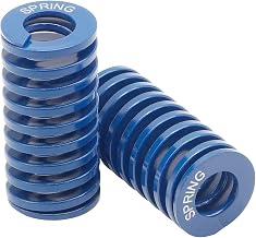 Pangocho Muelles de Cama con calefacción Azul, diámetro Exterior de 27 mm, 25-300 mm de Largo, Primavera de compresión, Molde Azul Matriz resortes (Color : 2pcs, Long : 75mm)