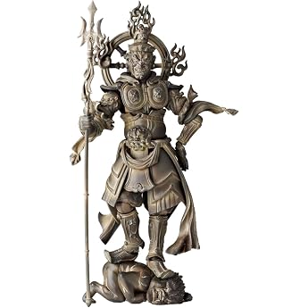 Revoltech Takeya 005EX Jikokuten Wooden Model, Non-scale, ABS & PVC, Pre-painted Action Figure