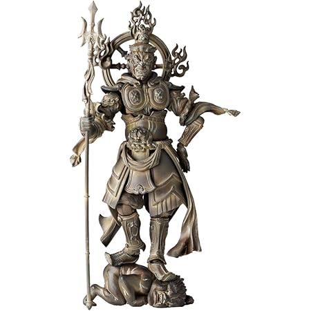 リボルテックタケヤ005EX 持国天 木調版 ノンスケール ABS&PVC製 塗装済み アクションフィギュア