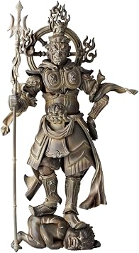 Kaiyodo Takeya Revoltech Action Figure #005 Jikokuten Wooden Version