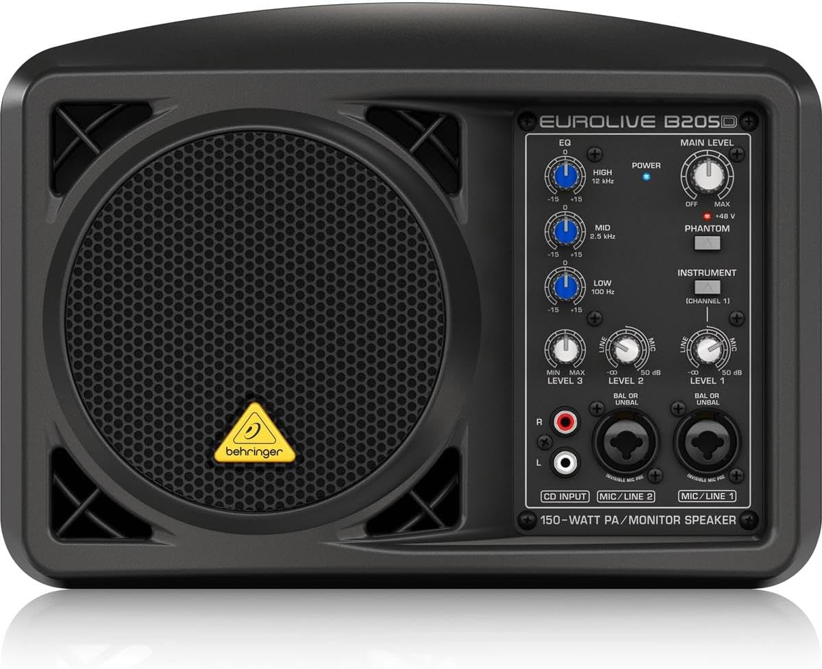 Behringer Eurolive B205D Enceinte active 150 Watts Noir BEHRINGER Amazon.ca Instruments de