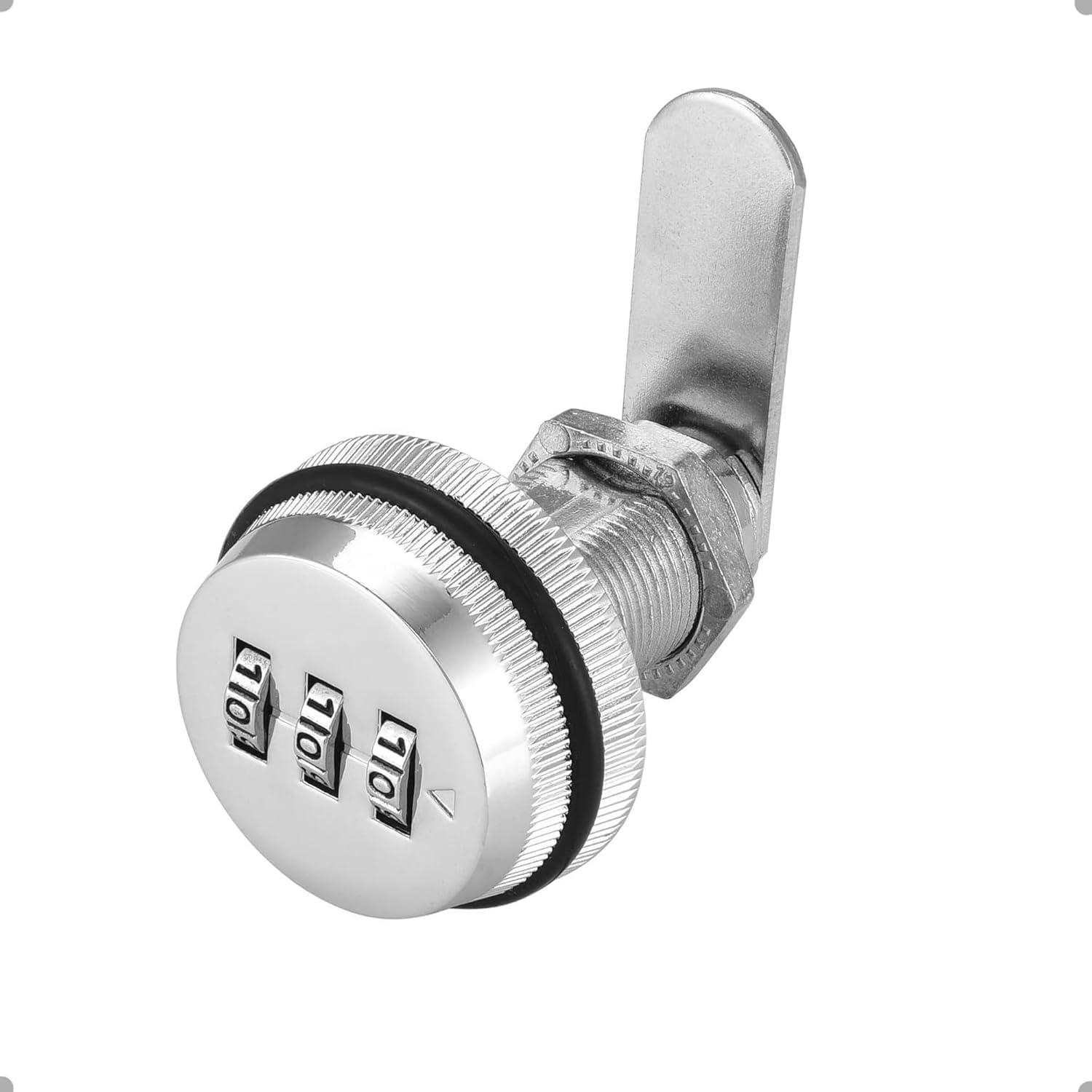 – Combination Cam Lock, 20mm Length Security Cylinder with Keyless Entry, Heavy Duty Cam Lock for Filing Cabinet, Cupboard, Office Drawer, and Storage Unit