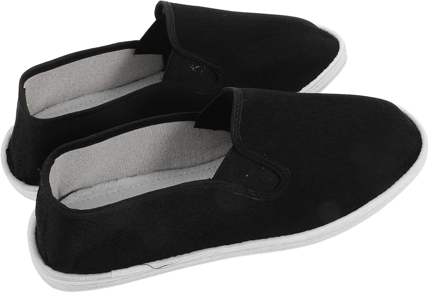 Toddmomy 1set Traditional Taichi Shoes for Men Breathable Martial Arts Cloth Sneakers Flexible Design Comfortable for Kung Fu Practice and Everyday Use Black