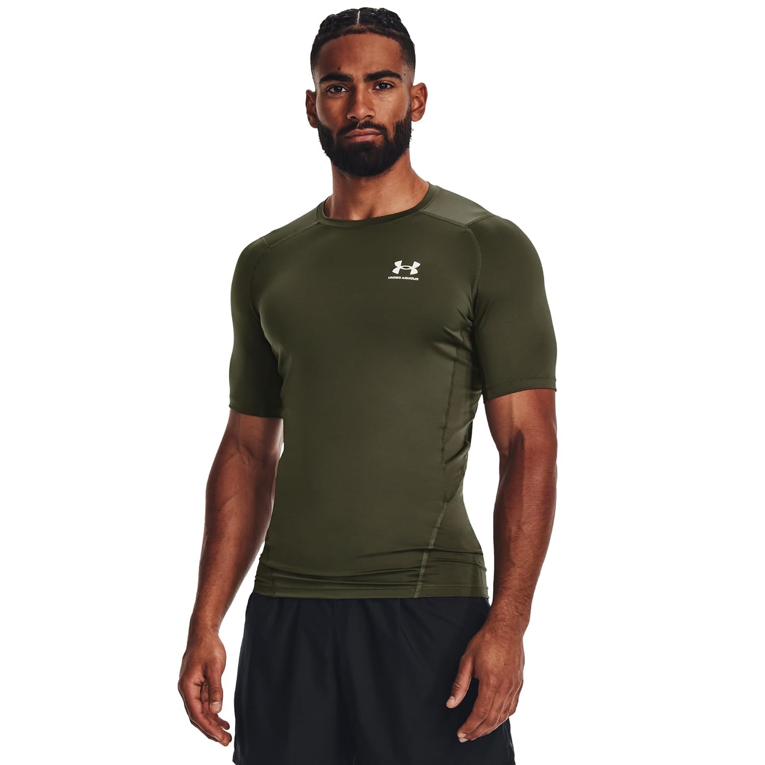 Camiseta Compressão de Treino Masculina Under Armour HG Armour SS